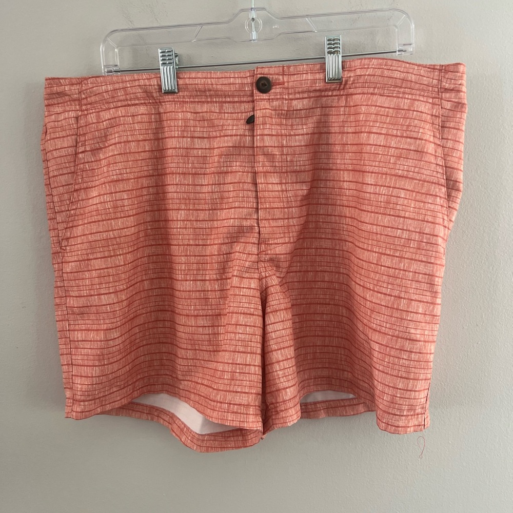 Cubavera Men's Drawstring Short, Faded‎ Rose, 38